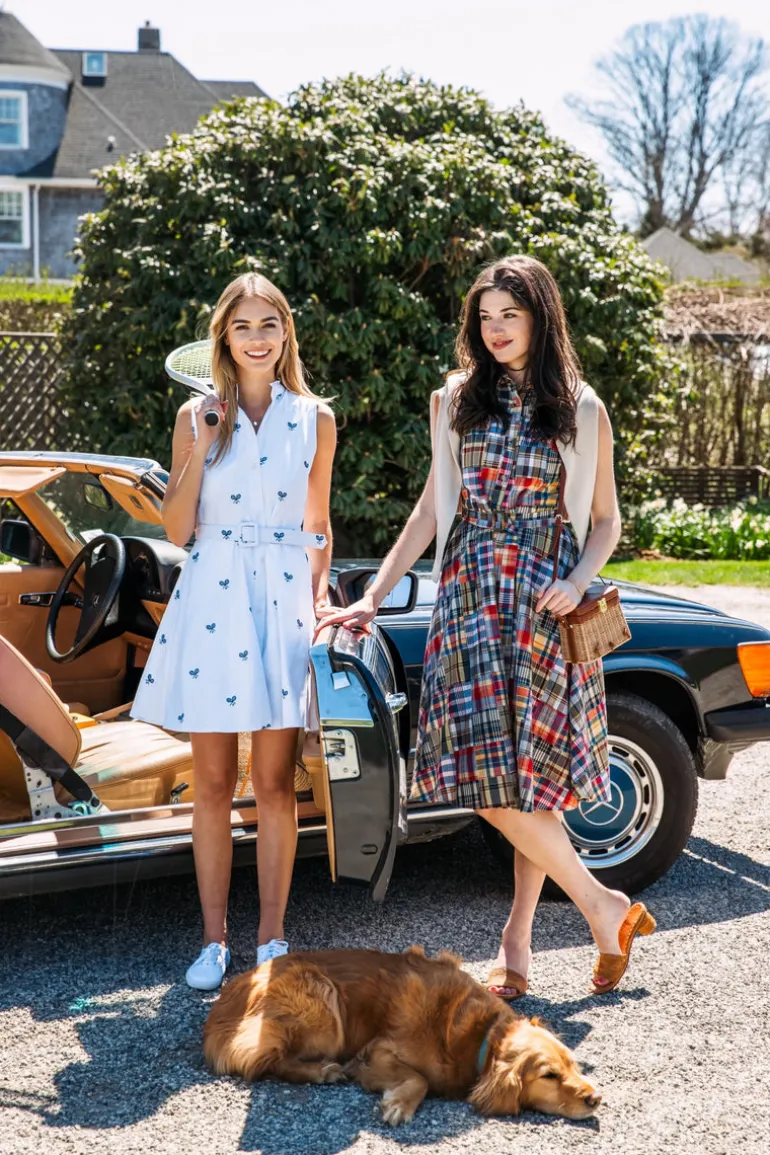 Jacqueline Patchwork Madras Shirtdress