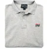 Jeep® x KJP Classic Wagoneer Pique Polo Shirt in Grey