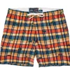Jeep® x KJP Embroidered Madras Drawstring Shorts- Men's