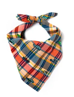 Jeep® x KJP Embroidered Madras Dog Bandana