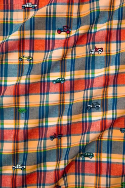 Jeep® x KJP Embroidered Madras Pants- Men's