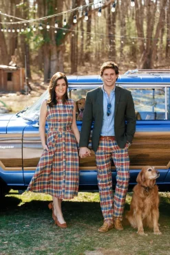 Jeep® x KJP Embroidered Madras Dress