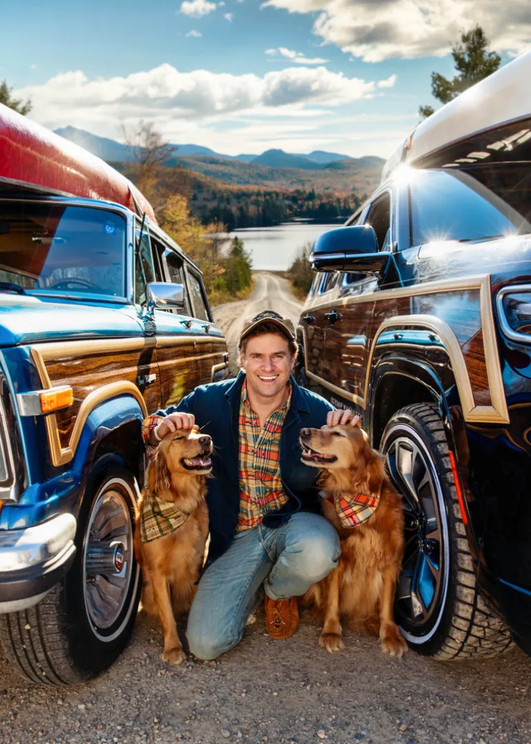 Jeep® x KJP Embroidered Madras Dog Bandana