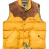 Jeep® x KJP Grand Wagoneer Puffer Vest in Tan