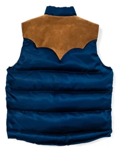 Jeep® x KJP Grand Wagoneer Puffer Vest in Navy