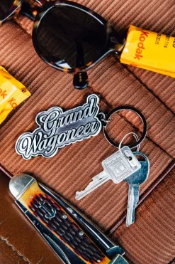 Jeep® x KJP Grand Wagoneer Metal Keychain