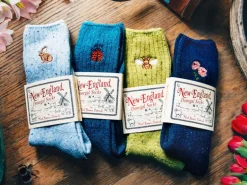 Ladybug Donegal Socks