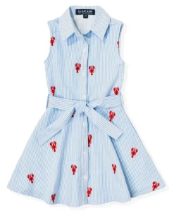 Lobster Bay Kids Shirtdress