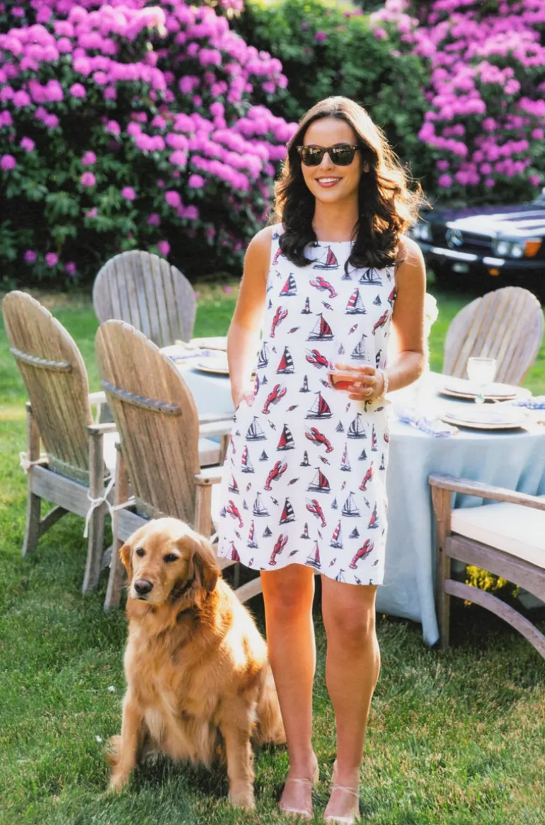 Lobster Harbor Dress