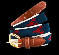 Maine Lobster Ribbon Belt