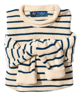 Marina Striped Rollneck Sweater