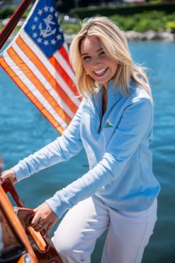 Maritime Sky Women's Quarterzip