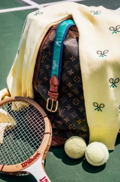 Match Point Ribbon Belt