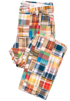 Montauk Patchwork Madras Pants