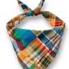 Montauk Patchwork Madras Bandana