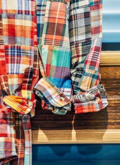 Montauk Patchwork Madras Shirt