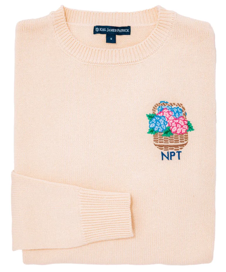 Nantucket Basket Monogram Sweater