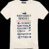 Nantucket Beaches T-Shirt- Women's