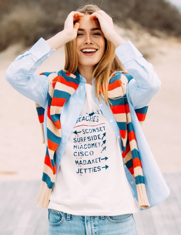 Nantucket Beaches T-Shirt- Women's