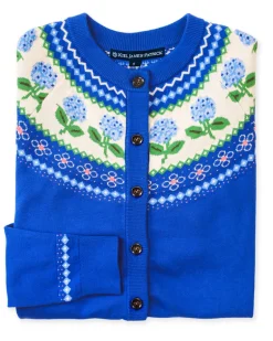 Nantucket Hydrangea Cardigan