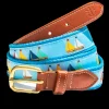 Nantucket Regatta Ribbon Belt