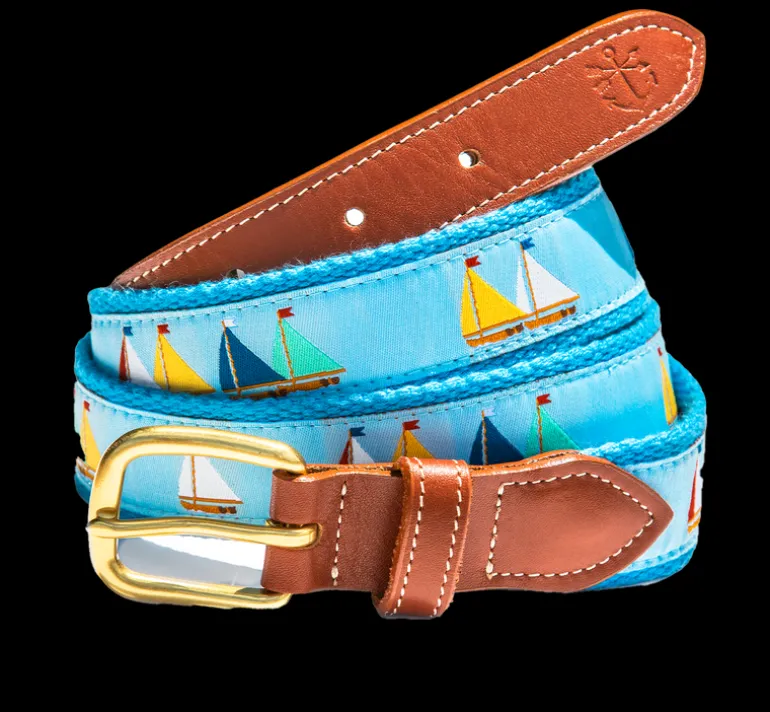 Nantucket Regatta Ribbon Belt