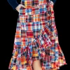 Nantucket Soirée Madras Skirt