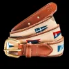 Nautical Pennant Flag Ribbon Belt