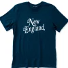 New England Tee- Navy