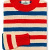 New England Clambake Striped Sweater