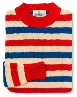 New England Clambake Striped Sweater