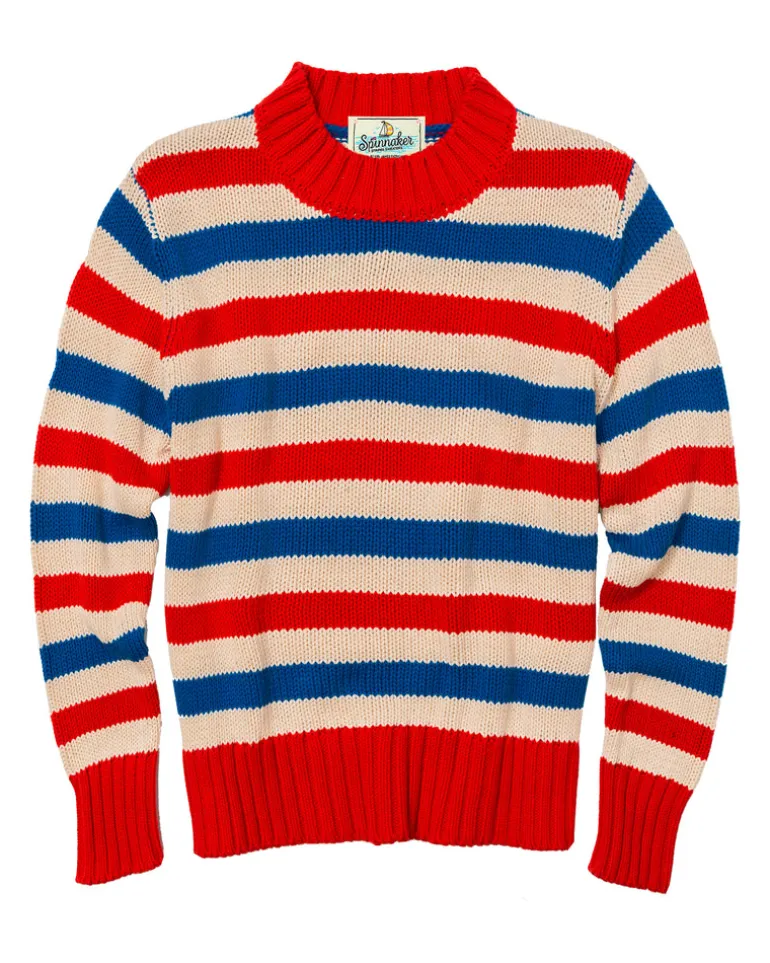 New England Clambake Striped Sweater