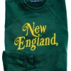 New England Crewneck- Green