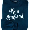 New England Crewneck- Navy