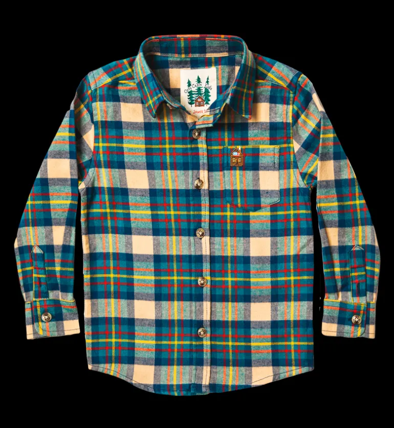 New England House Flannel Shirt - Kid's