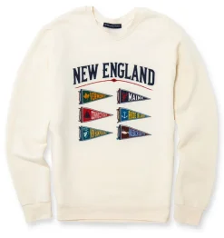New England Pennant Flag Sweatshirt