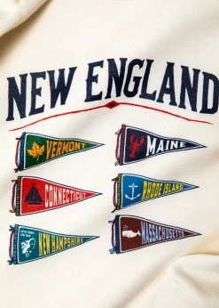 New England Pennant Flag Sweatshirt