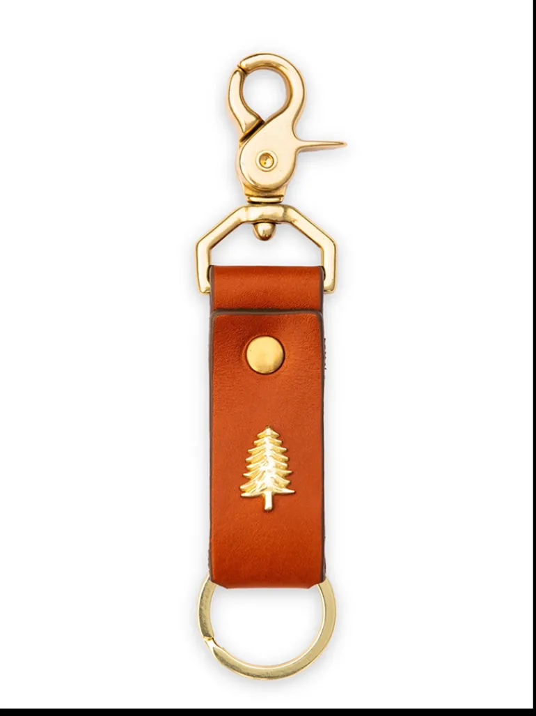New England Pine Keychain