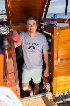 Newport Bowen's Wharf Flag T-Shirt