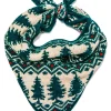 Northern Pine Knit Dog Bandana