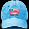 Old Glory Hat- Light Blue