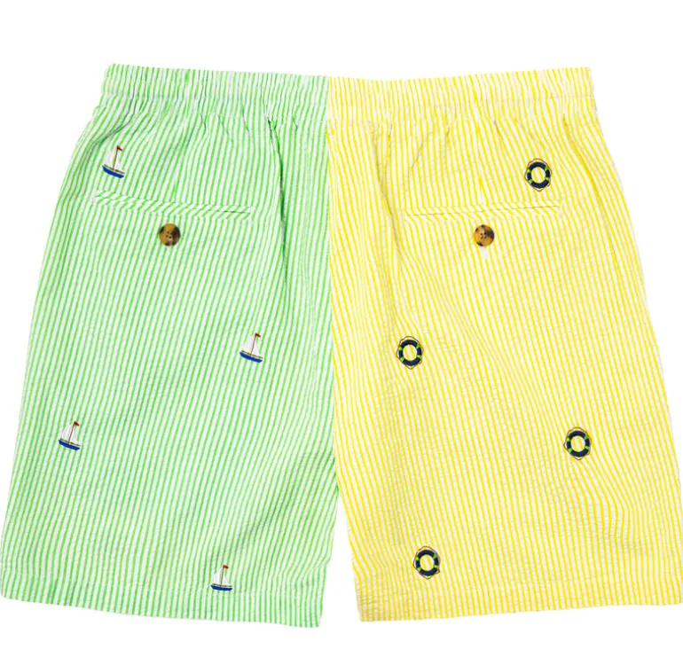 Out To Sea Drawstring Shorts