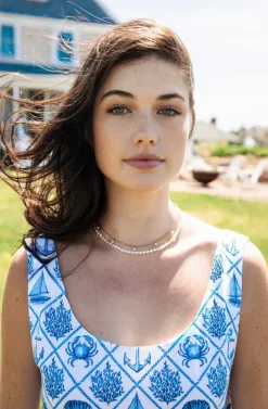 Pearl Drop Layering Necklace