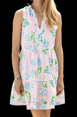 Pink Hydrangea Bloom Dress