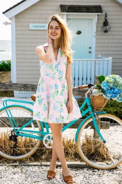 Pink Hydrangea Bloom Dress