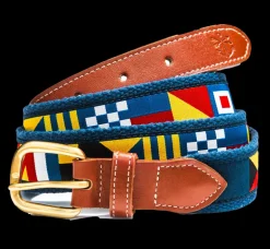 Sailing Flag Ribbon Belt