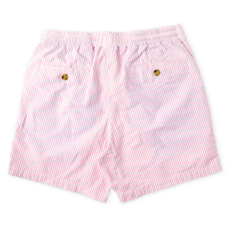 Sailor's Delight Seersucker Drawstring Shorts