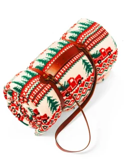 Santa's New Sleigh Blanket