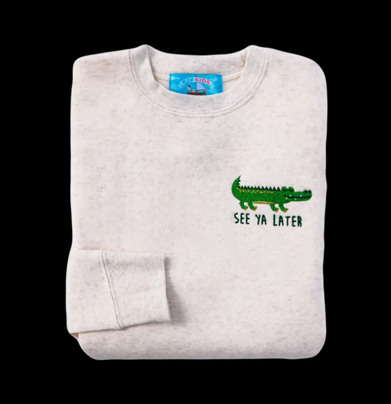 See You Later Alligator Kids Sweatshirt
