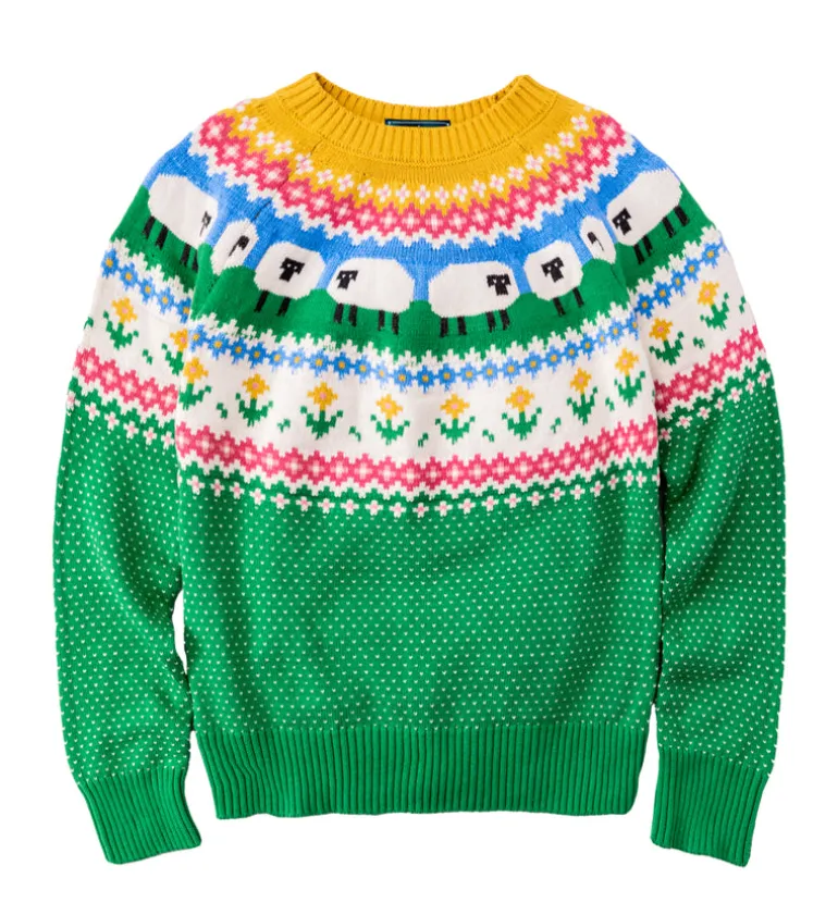 Sheep Fair Isle Sweater